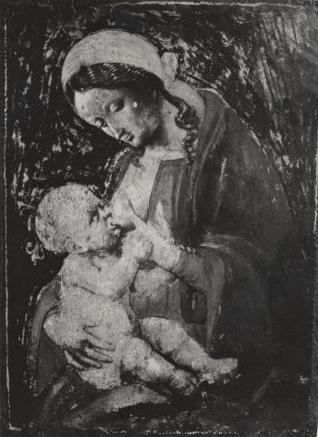 Anonimo — De Alladio Giovanni Giacomo - sec. XV/ XVI - Madonna del Latte — insieme